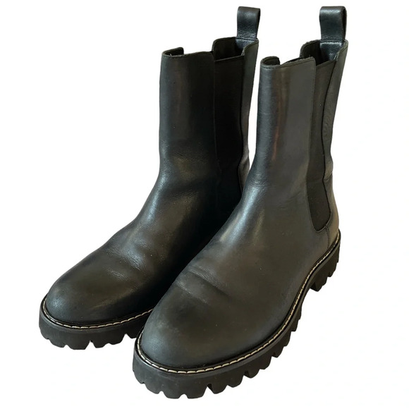 J.Crew Jaden High Shaft Chelsea Lug Sole Boot size 6.5 - Picture 1 of 10